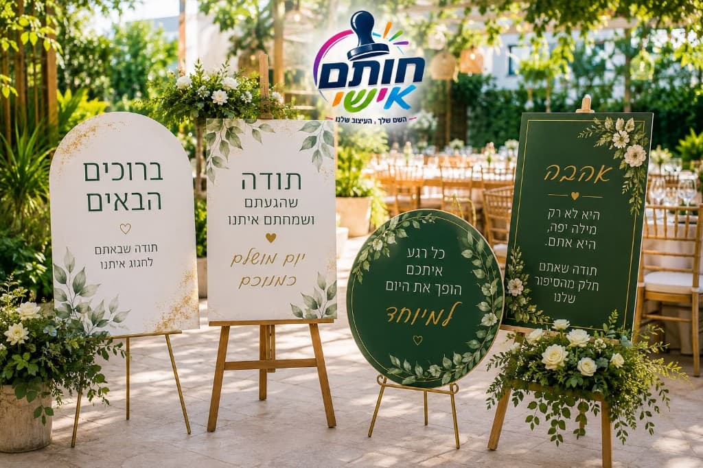 שילוט ועיצוב חלל