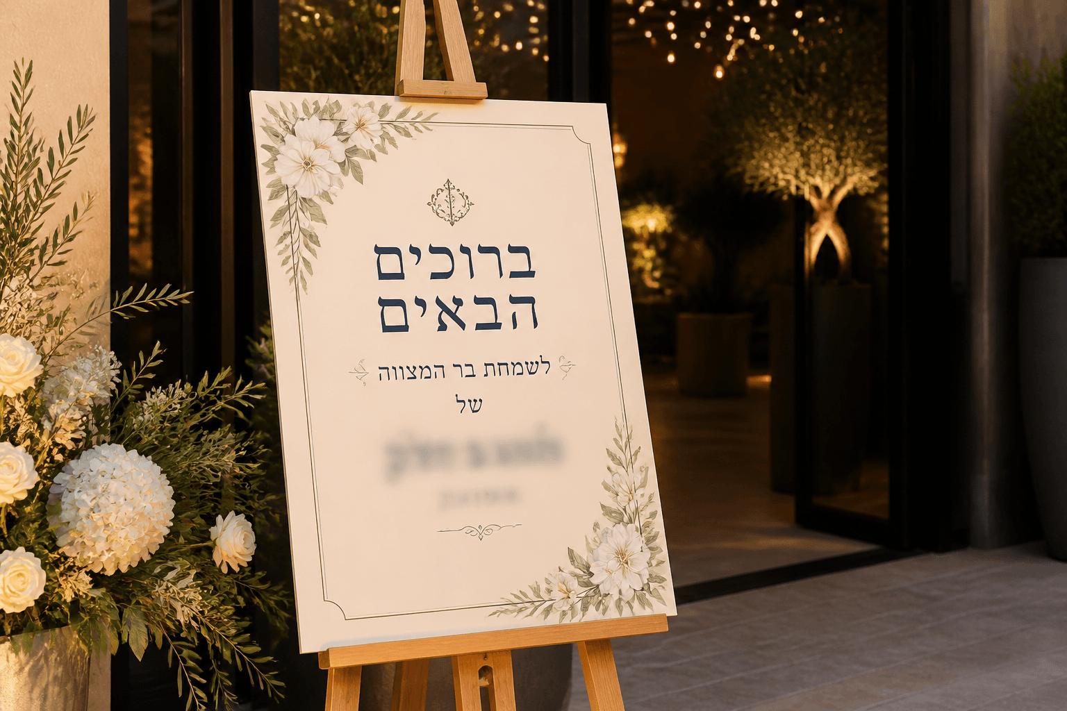 תכנון מוקדם של מוצרי מיתוג לאירוע